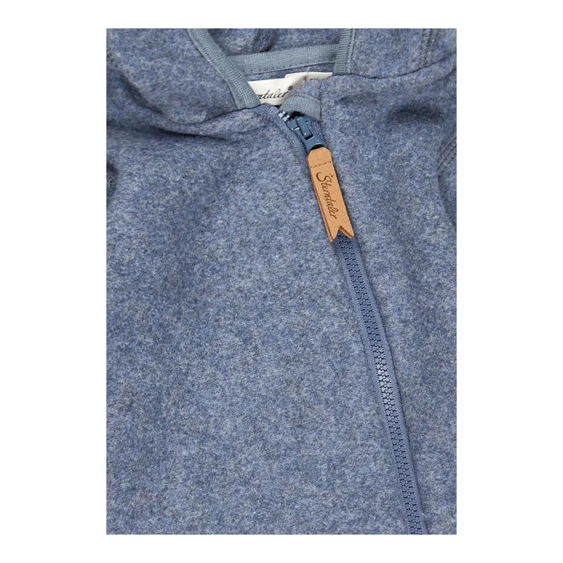 Sterntaler Sterntaler Safari Baumwollfleece-Overall, Blau, – Produktbild 2 von 3