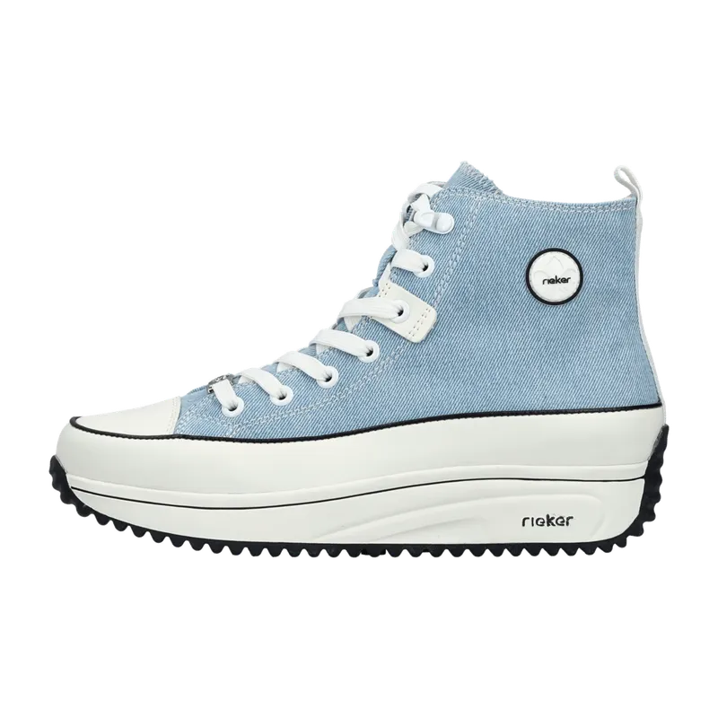 Rieker Rieker 90010-10 für Damen, blau, Größe 42 EU, Blau, – Produktbild 5 von 6