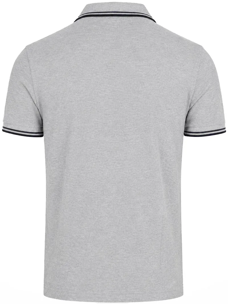 Fred Perry Fred Perry Poloshirt Tipped M3600 Grau 88C - Größe XL, Grau, – Produktbild 5 von 5
