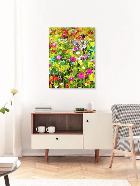 Photocircle Photocircle Poster / Leinwandbild - Meadow Flowers – Produktbild 3 von 4