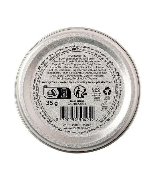 We Love The Planet We Love The Planet Deodorant Balsam Fresh Citrus 35g – Produktbild 4 von 5