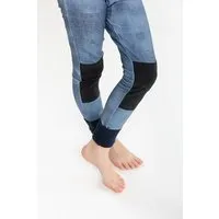 Babbily Babbily Robuste Kinderleggings mit verstärkten Knien - mitwachsend. Jeans Optik – Produktbild 1 von 1