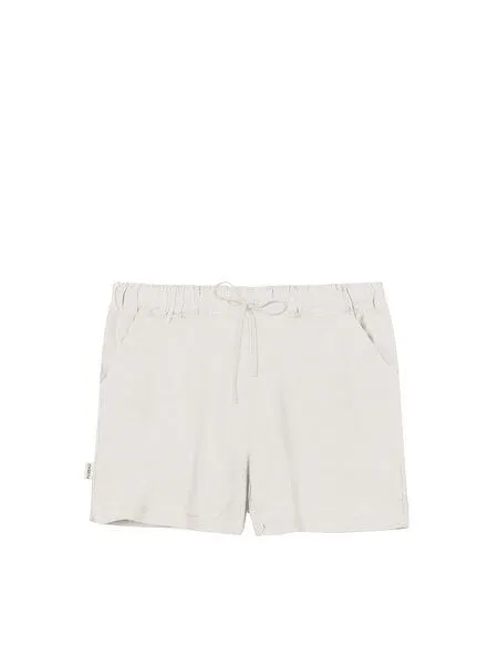 FUXBAU FUXBAU Frauen Leinenshorts, Cremeweiß, – Produktbild 3 von 4