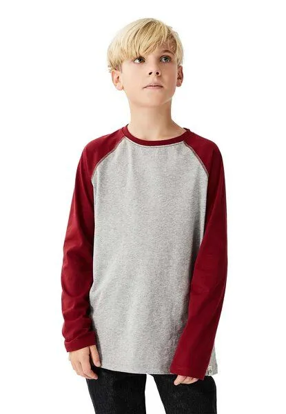 Band of Rascals Band of Rascals Raglan Longsleeve, Brick-red, – Produktbild 1 von 3