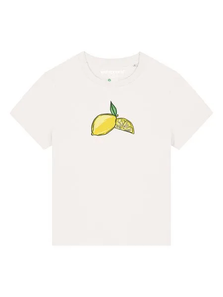 watapparel watapparel T-Shirt Frauen Lemon, Off white, – Produktbild 2 von 4