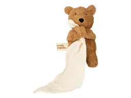 HANS NATUR HANS NATUR Kuscheltuch Teddy Bio-Baumwolle (kbA) mit Musselindecke 16 cm – Produktbild 1 von 1