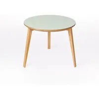 klotzaufklotz klotzaufklotz Beistelltisch Linoleum, Blassgrün, – Produktbild 1 von 1