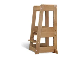 tiSsi® Lernturm Felix mitwachsend, Eiche massiv 40 x 91 x 45 cm, eiche – Produktbild 1 von 1