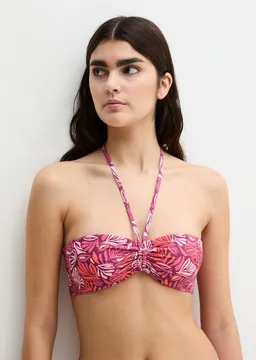Marc O'Polo Marc O'Polo Bandeau-Bikini-Top Abstract Leaf AOP – Produktbild 1 von 1