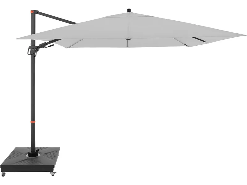 Doppler doppler Pendelschirm "myZone AX" 280 x 280 cm, hellgrau – Produktbild 1 von 1