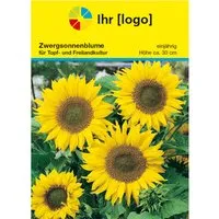 Samentütchen 'Sonnenblume' mit 1-4 farbigem individuellen Aufdruck – Produktbild 1 von 1