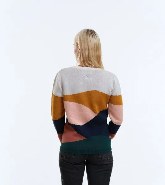 Gary Mash GARY MASH Pullover Lamona aus feinem Jacquardstrick, Fields (mehrfarbig), – Produktbild 4 von 4
