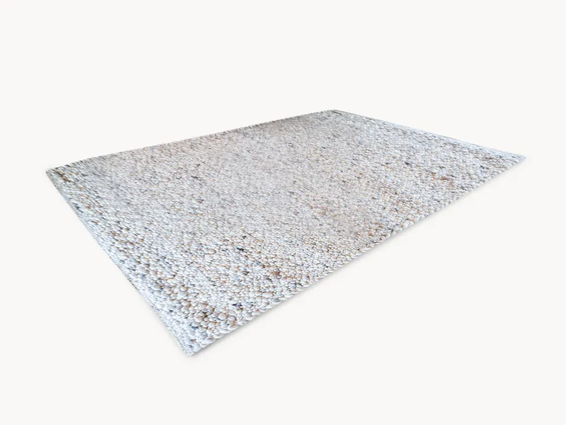 allnatura allnatura Schurwollteppich "Ciotto" | 60x120 cm, Beige, – Produktbild 1 von 2