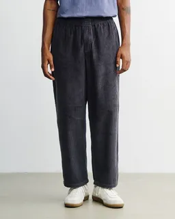 Rotholz Rotholz Herren vegan Hose Mit Weitem Bein Aus Cord Anthrazit – Produktbild 1 von 1