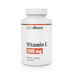 GymBeam GymBeam Vitamin C 500 mg 120 Kapseln – Produktbild 1 von 1