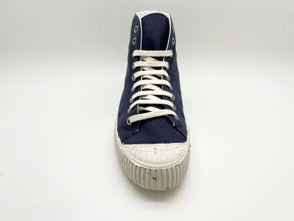 nat-2 Veganer Sneaker nat-2 Mono ETA waterproof aus Biobaumwolle, Navy (blau), – Produktbild 3 von 4