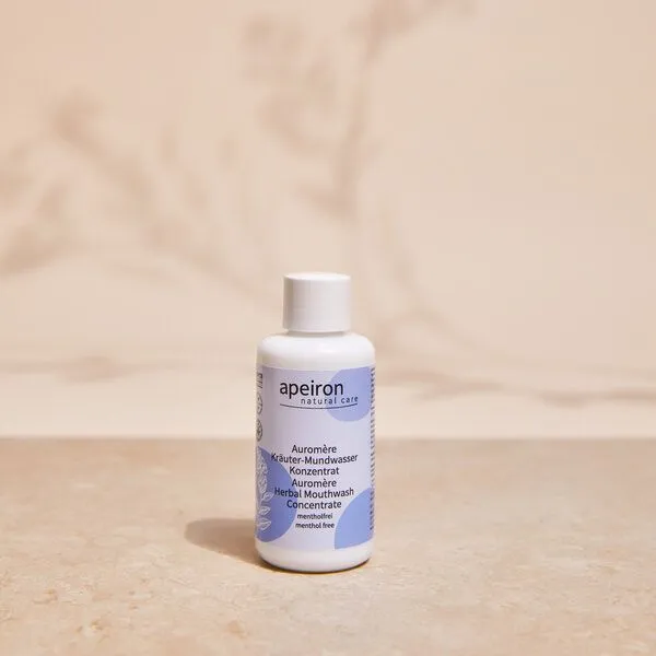 Apeiron Apeiron Auromère Kräuter-Mundwasser Konzentrat 100ml - mentholfrei – Produktbild 2 von 3