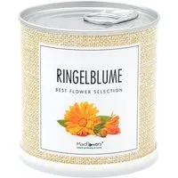 MacFlowers MacFlowers Blumengrüße - Echte Ringelblumen - Calendula in der Dose – Produktbild 1 von 1