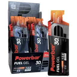 PowerBar PowerBar Fuel Gel 30 Cola Orange+ Caffeine 12 Stck., Energie Gel – Produktbild 1 von 1