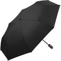 FARE FARE Taschenschirm "Mini Style"  mit Handöffner, schwarz-magenta – Produktbild 1 von 1