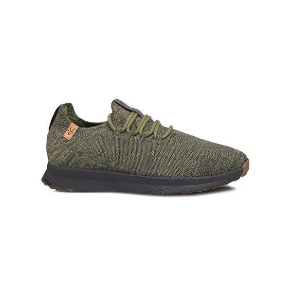 SAOLA SAOLA Sneaker Herren aus Merinowolle - Tsavo 2.0 Men Wool, Burnt olive - obsidian, – Produktbild 1 von 3