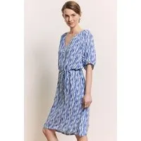 Tranquillo Kleid Saraah aus EcoVero™ Viskose - blue batik / 38 – Produktbild 1 von 2