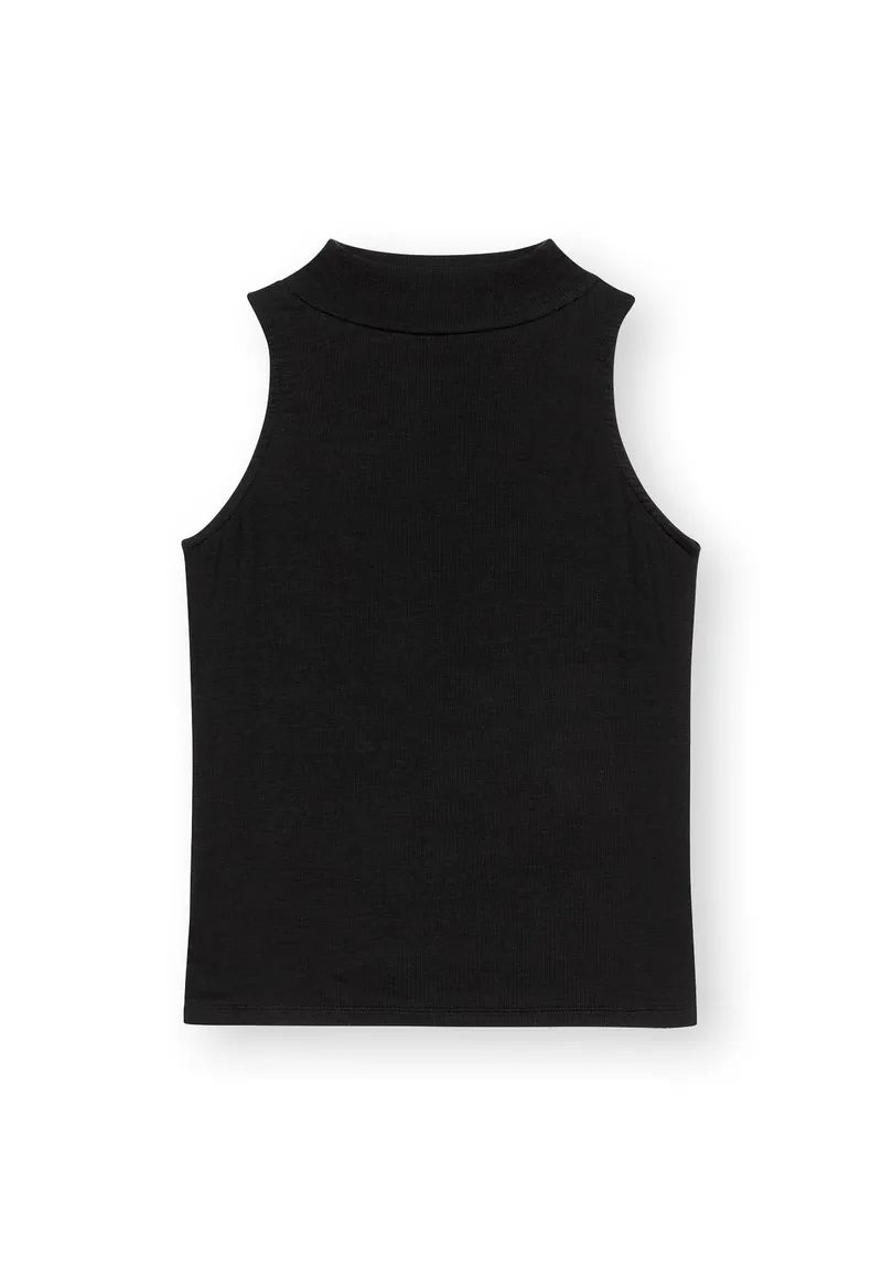 Lovjoi LOVJOI Damen vegan Top Melisandrine Black, Schwarz, – Produktbild 2 von 2
