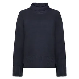 KnowledgeCotton Apparel KnowledgeCotton Apparel Rollkragen Pullover aus Bio-Baumwolle ROC/GOTS/Vegan – Produktbild 1 von 1