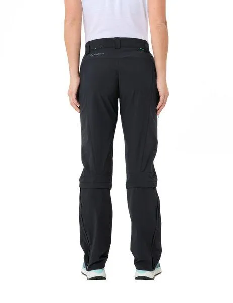 Vaude Vaude Women's Farley Stretch Capri T-Zip Pants III, Schwarz, – Produktbild 6 von 8