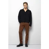 M 5 BY MEYER M 5 BY MEYER Five Pocket aus High Performance Satin, Rot (rost), – Produktbild 2 von 5