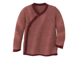 Disana Disana Baby Jacke Bio-Merinowolle melange-cassis-rose Gr. 62/68 – Produktbild 1 von 1