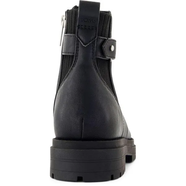TOMS Toms Vegane wasserabweisende Stiefel ASTRID, Schwarz, – Produktbild 4 von 4