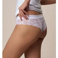 CASAGiN CASAGiN Brasilianische Slips aus biologisch abbaubarer Spitze, Weiß, – Produktbild 1 von 1