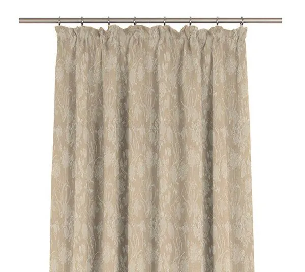 Nature by Adam Nature by Adam Vorhang aus 100% Bio-Baumwolle - Made in Germany - Flower Cuveé Light, Beige, – Produktbild 5 von 7