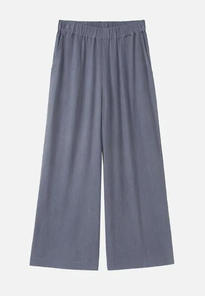 recolution Damen Crinkle Hose aus LENZING ECOVERO Viskose - MANDEVILLA - recolution, Dove blue (blau), – Produktbild 1 von 4
