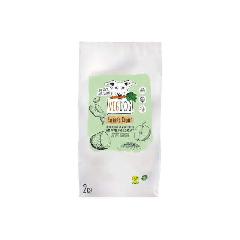VEGDOG VEGDOG Trockenfutter Farmer's Crunch 2 kg – Produktbild 1 von 1