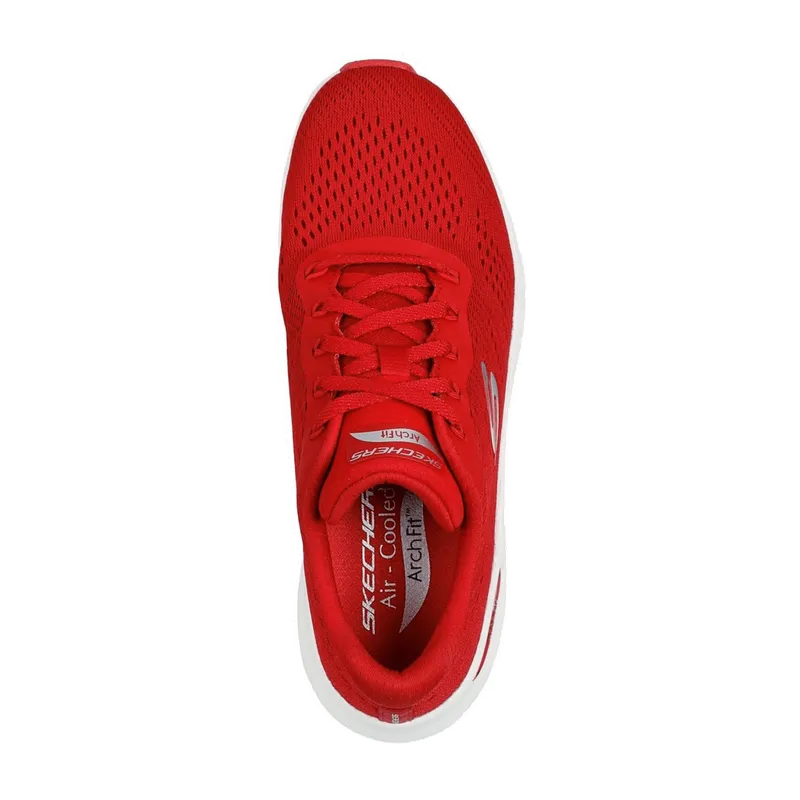 Skechers Skechers Sneaker Low für Damen, rot, Größe 41 EU, Rot, – Produktbild 3 von 5