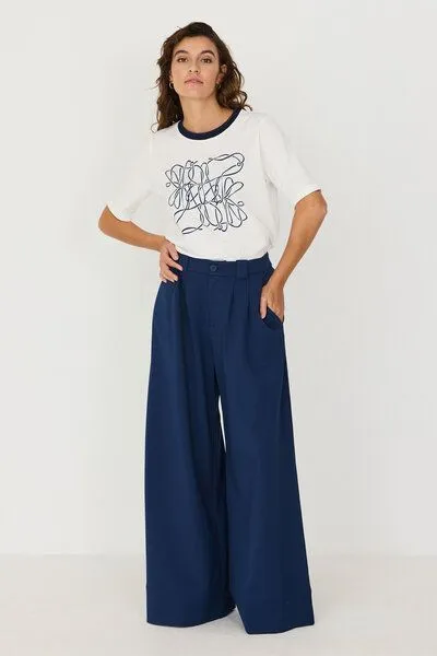 SKFK SKFK Hose NIA, Dark blue, – Produktbild 2 von 4