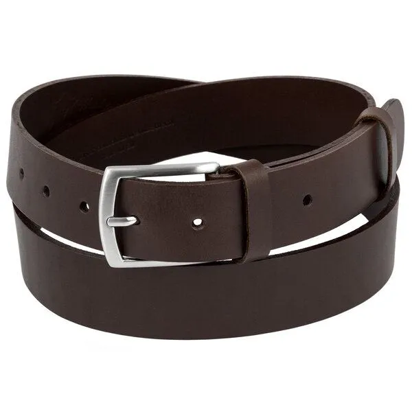 Simaru Simaru Ledergürtel Buenos Aires 35mm / Leder pflanzlich gegerbt, Braun, – Produktbild 2 von 4