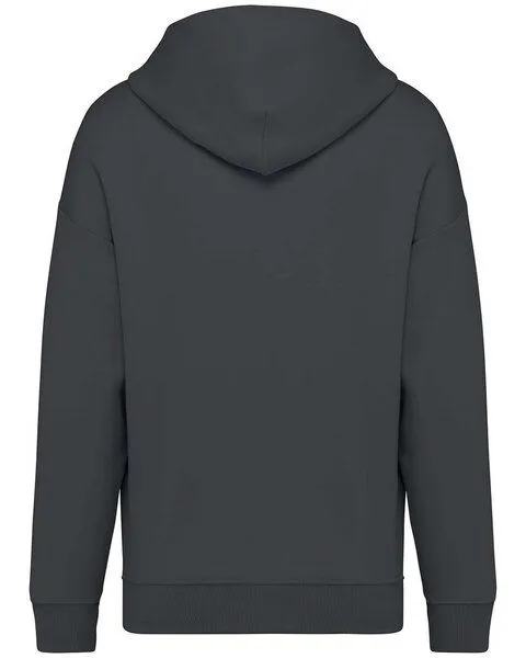 YTWOO YTWOO Unisex Oversized Eco-Fleece Hoodie, Grau, – Produktbild 3 von 4