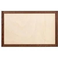 Kork Deko Kork-Deko Rahmen 90x60 cm für Pinnwand aus Kork – Eiche dunkel – DIY Holzrahmen leer – Produktbild 1 von 1