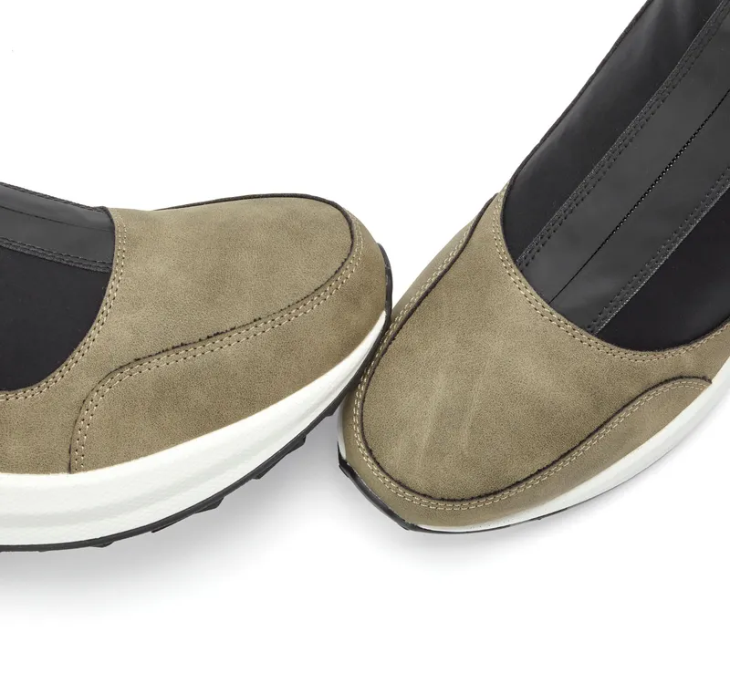 Lascana Stiefelette, Olivfarben, – Produktbild 2 von 3
