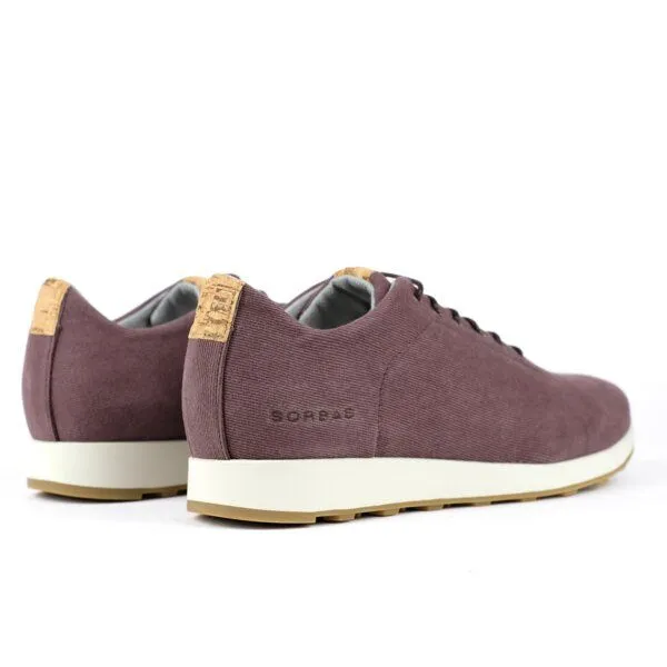 SORBAS SORBAS '45 Sneaker aus Baumwolle, Grape (rot), – Produktbild 3 von 4