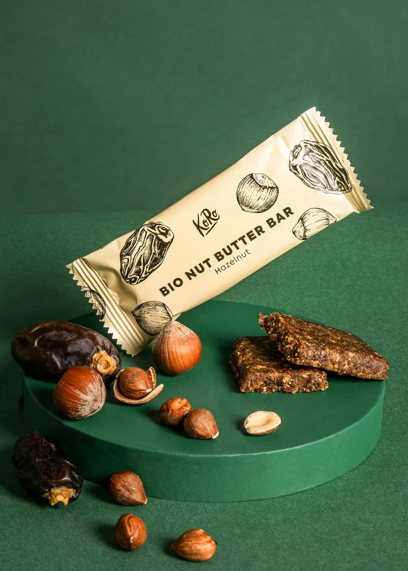 KoRo Bio Nut Butter Bar Hazelnut 30 g – Produktbild 1 von 5