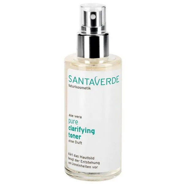 Santaverde Gesellschaft für Naturprodukte Santaverde Gesellschaft für Naturprodukte pure clarifying toner ohne Duft 100ml – Produktbild 2 von 2