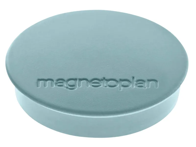 magnetoplan 10 magnetoplan Magnete 'Discofix standard' hellblau – Produktbild 1 von 3