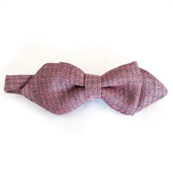 klYmp klYmp Hosenträger / Schleife in Leinen Diamand, Magenta (rosa), – Produktbild 6 von 7