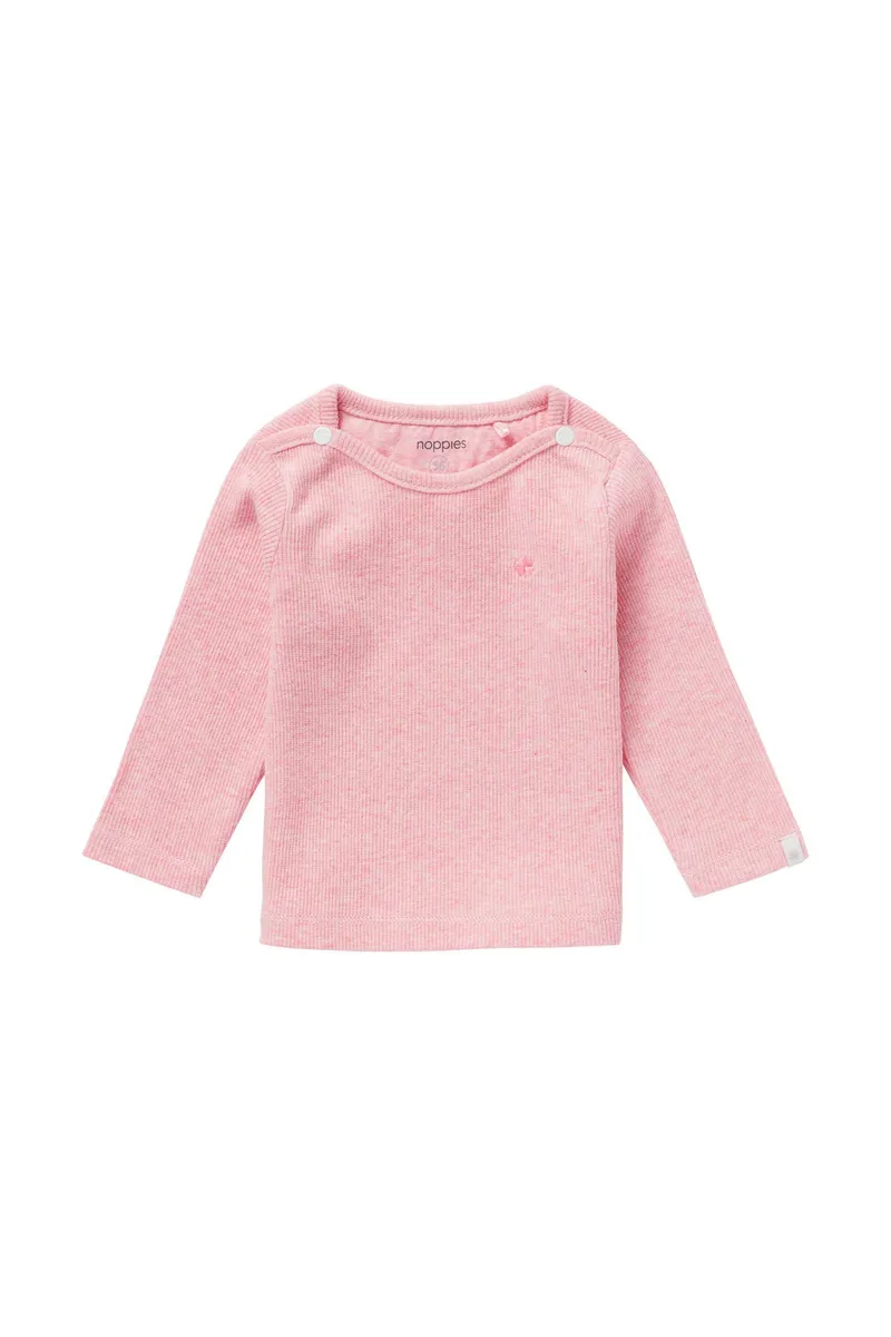 Noppies Newborn Langarmshirt Natal, Blau, – Produktbild 1 von 3