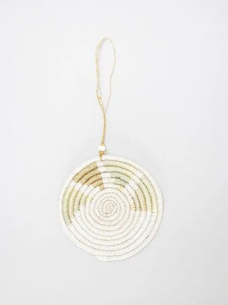 WomenCraft WomenCraft Christbaumschmuck & Dekoanhänger - 7cm, Inyabu gold (gold), – Produktbild 2 von 4