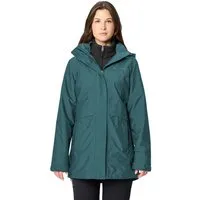 Vaude VAUDE Damen-Parka "Idris 3in1 IV" mit angeschnittener Kapuze, dark fjord green, Gr. 36 – Produktbild 1 von 1